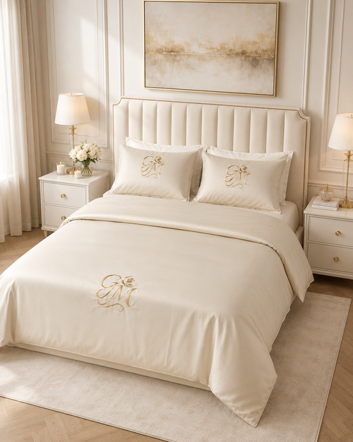 Gul & Moon Signature Bedding Set — Champagne Gold