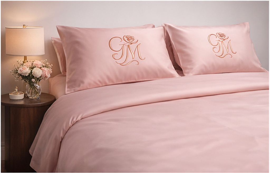 Gul & Moon Signature Bedding Set — Rose Powder